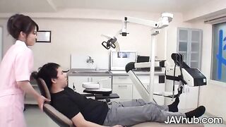Horny patient fucks his dentist Mao Chinen with passion on JAVHub