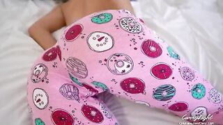 MILF woke up with a cock in her pussy, her stepson’s cum sprayed everywhere