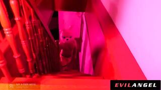 Hot Euro slut takes double penetration and anal gapping