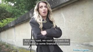 A hot French teacher lures a guy for steamy action in Public Agent style