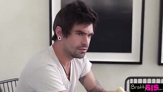 Kenzie Reeves urges stepbro to hurry and take her before she changes her mind