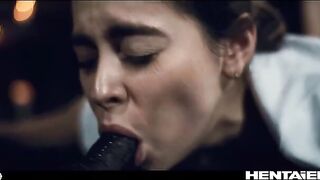 Real life Hentai compilation featuring hot girls getting fucked and creampied by alien monsters