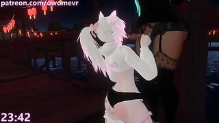 We EDGED each other and CAME into the NEW YEAR - VRchat erp