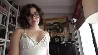 A shy girl, played by the stunning Leana Lovings, needs sex from her stepdad
