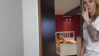 The man fucked a new sex doll from SexDollCenter as a birthday gift
