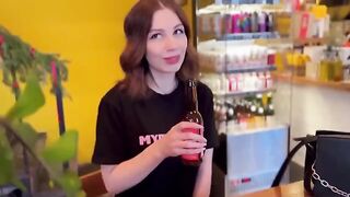 Model in MYDRIASIS clothes: I checked the wardrobe and holes
