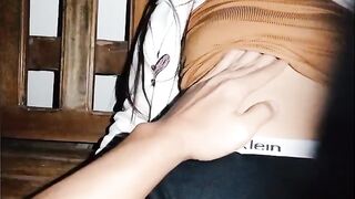 College professor's big dick made me moan, I couldn't hold back from cumming