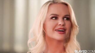 Two sexy girls can't resist each other's charms, getting naughty hard