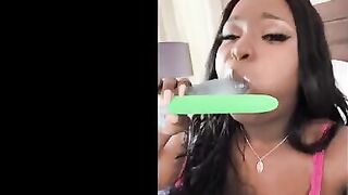 Barbie Crystal playfully takes all toys from Lily Starfire
