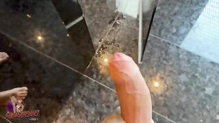I spied on an Austrian girl in the shower and jerked off