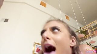Brunette Gia Derza got her pussy and ass gapped