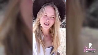 We climbed a volcano and he erupted in my mouth - real couple adventure
