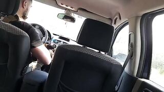 My friend's mom gets fucked by a cuckold in a military cop costume
