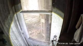 An explorer of abandoned places spends a night in a haunted house