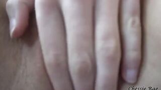 A girlfriend with big boobs gets wet pussy and fucks with a dildo