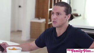 What do you think about while jerking off? -Maria Kazi Asks Stepbro