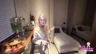 A masseuse gave a happy end to the massage with a blowjob and more