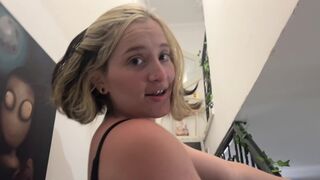 The landlady prefers cock over money in this steamy scene