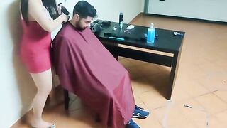 No holes barred when friend's mom offered to trim hair