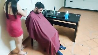 No holes barred when friend's mom offered to trim hair