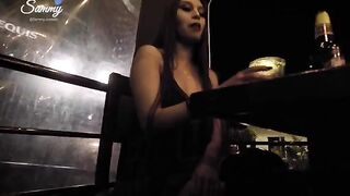 An angry girlfriend gets back at her boyfriend by fucking a stranger