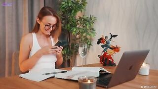 Hot Spanish lesson with a wet end, just for you