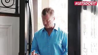 A rich guy fucks Karlee Grey and her friends in a steamy scene
