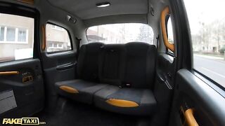 The fake taxi driver screwed hot teen Jenny Doll in the car