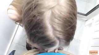 Petite babe fucked in the changing room of a shop – Risky Public Sex