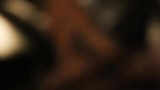 Hot wife gets her pussy railed by her husband’s massive cock in an intense threesome