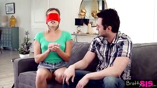 Pervert stepbrother in hardcore action with a princess-like stepsister