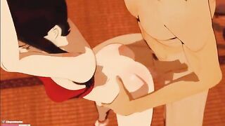 Best 3D blender sex animation of July 2021, featuring intense and raw action