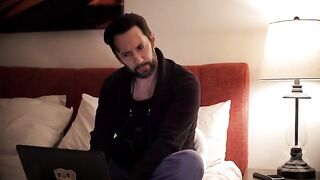 Pervert guy fucked his stepdaughter while she was sexting with someone
