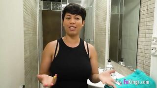 Amateur Latin Mommy Korin gets her anal fantasies fulfilled in this steamy scene