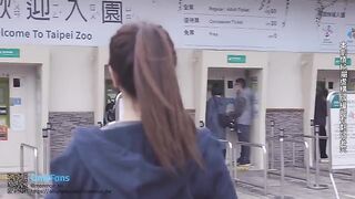 Real couple fucks on cam while traveling in Taipei, showcasing raw passion