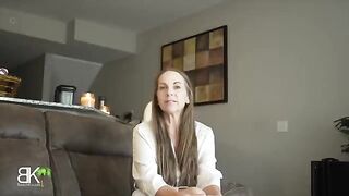 Pervert Stepson shares a couch with his hot stepmom Kymber