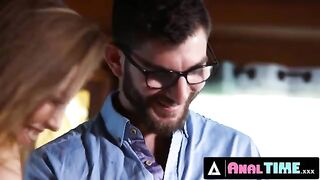 Big tits MILF Britney Amber cheats on her BFF with her husband in anal action