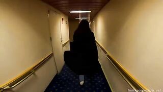 A young guy fucked a girl on the cruise ship where his mom’s friend was