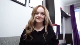 A stepsister lost at Strip Game and took a deep blowjob with cum in mouth