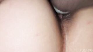 A Russian woman has sex with her husband and her lover in a threesome
