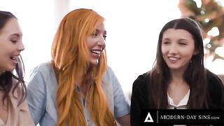 Lauren Phillips helped two naive girls to experience intense pleasure for the first time