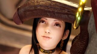 Tifa Lockhart's hidden side is shown in this anime movie