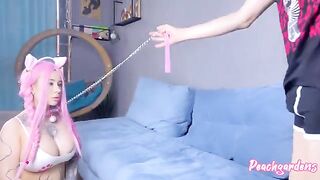 My obedient stepsister Kitty Teen will do anything I tell it to