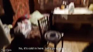The guy picked up a hooker and fucked her in the ruin