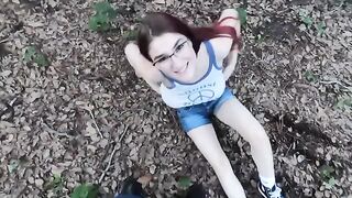 FRIDAY THE 13TH- ANAL EDITION. TWITTER: thegorillagripp, outdoor anal action on a scary day
