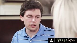 Nina Elle gets her pussy stuffed with BBC by pervert stepson