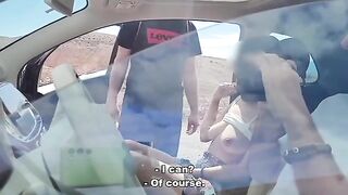 Public dick flash with a stranger who jerks me off and then leaves
