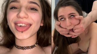 She looks innocent but she loves to get fucked hard and rough