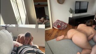 A couple has sex in a hotel room with another couple as a witness