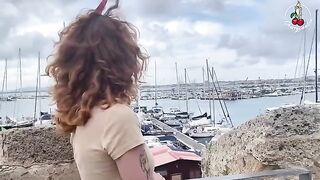 I invited the sexy Cherry Candle on my boat for a ride